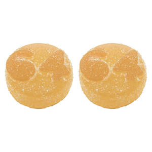 1964 - THC:THC-V Orange Creamsicle Live Rosin Gummies - M'mosa - 2 Pack
