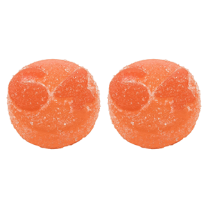 1964 - Sour Peach Live Rosin Gummies - Peach Crescendo - 2 Pack